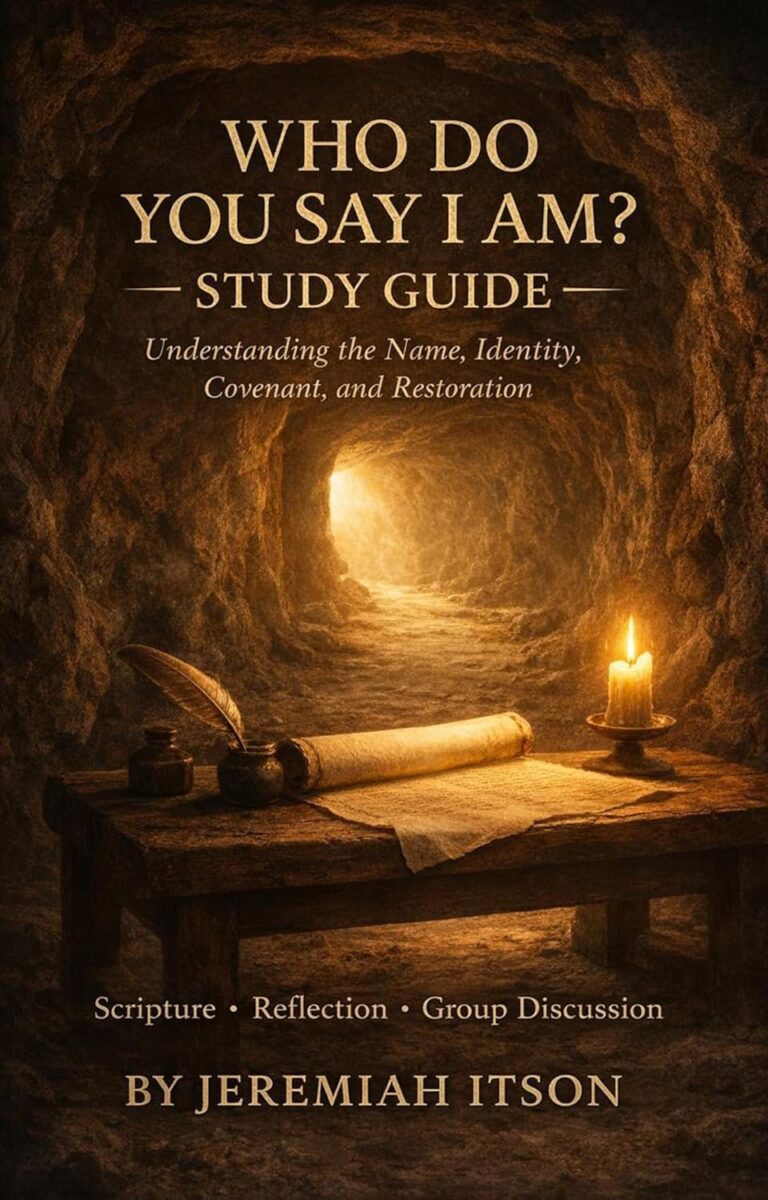 Who Do You Say I Am - Study Guide